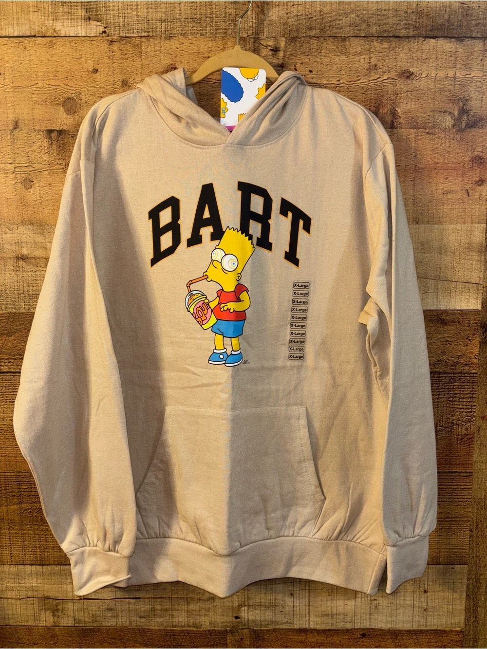 Bart Simpson Brain Freeze pullover Hoodie